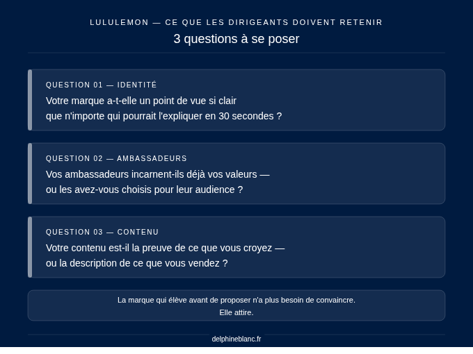 stratégie marketing de croissance Lululemon